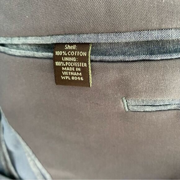 Greg Norman Men’s Gray Blue Sports Blazer Suit Jacket size 42R - Picture 6 of 6